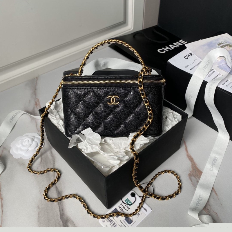 Ch*el cosmetic bags